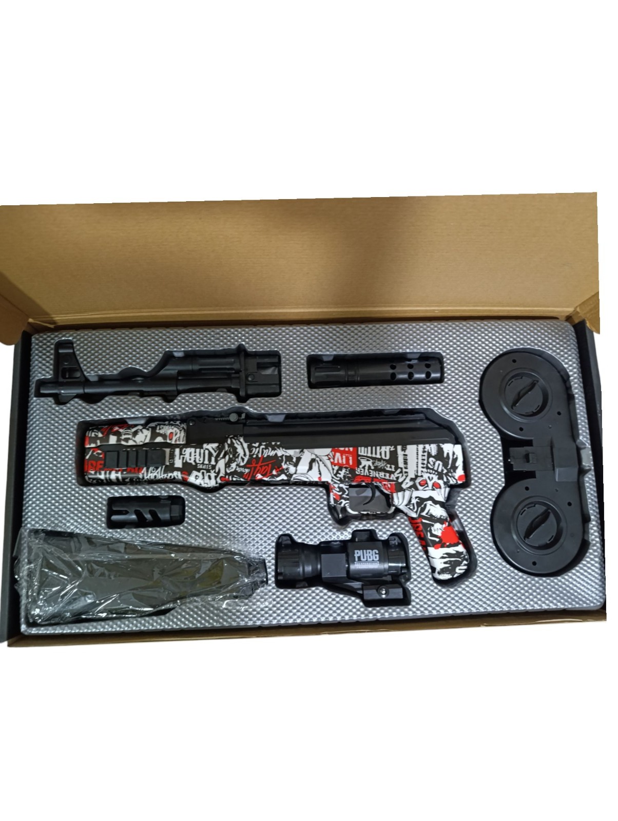 Rifle AK 47 Hidrogel Recargable